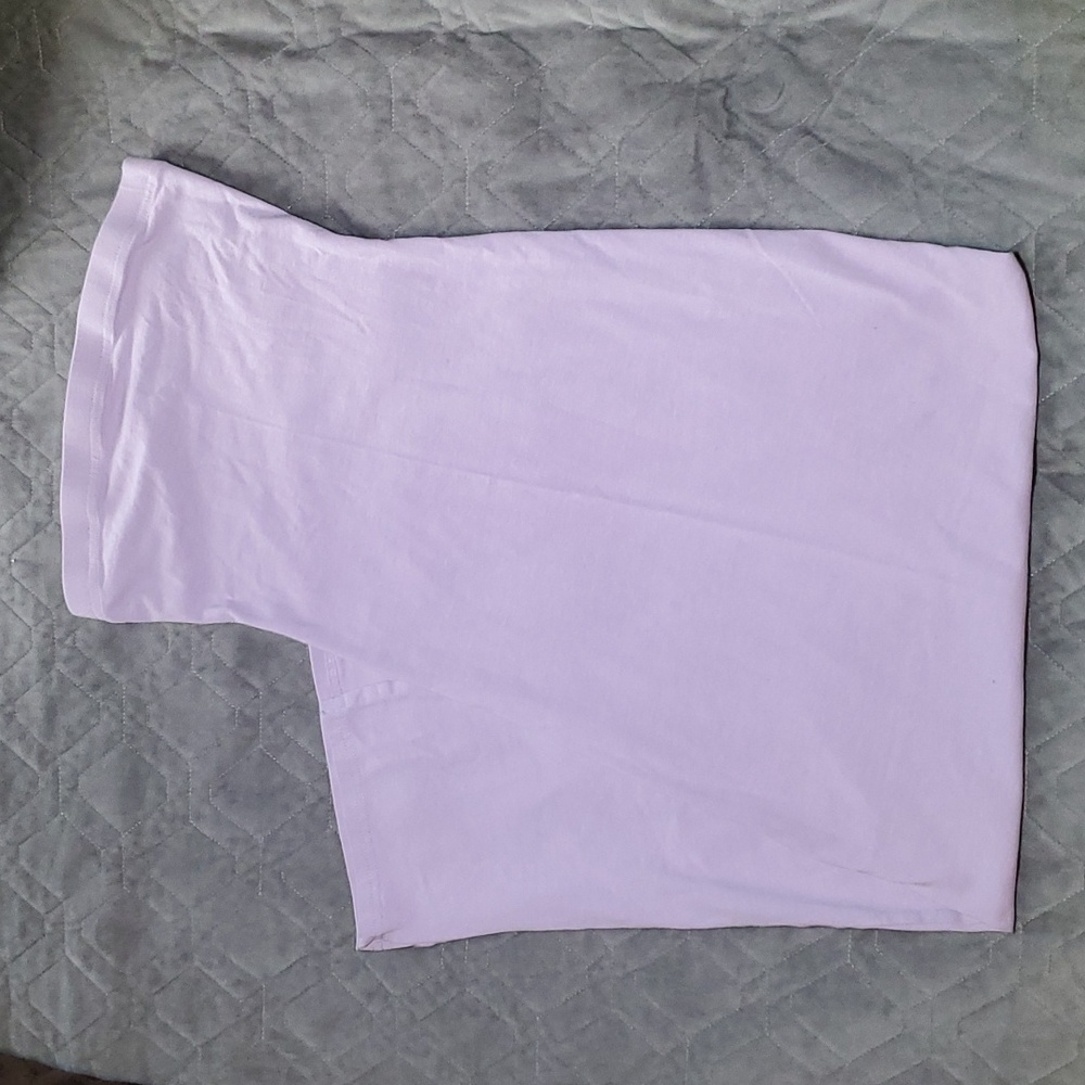 Lavender Strapless Midi Dress